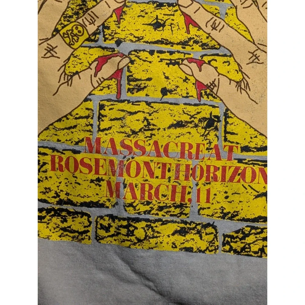 Iron Maiden‎ Chicago Mutants Distressed Short Sleeve - Sand Medium
